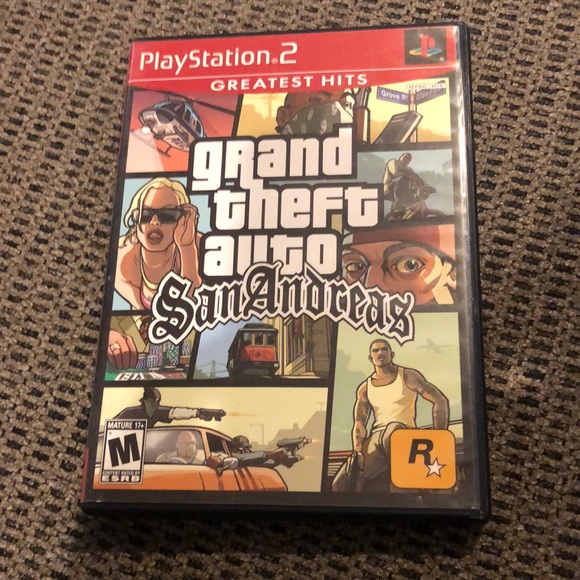 Sony Other - PS2 Grand Theft Auto San Andreas greatest hits
